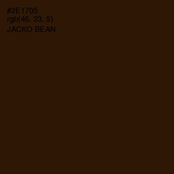 #2E1705 - Jacko Bean Color Image